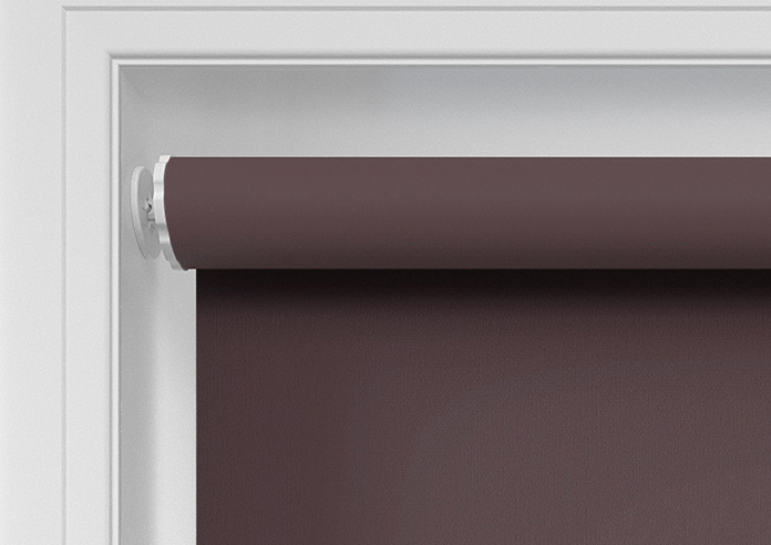Roma, Aubergine - Twist&Fit Roller Blind - Image 10